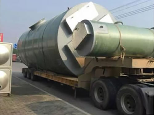 一体化污水提升泵站安装运输