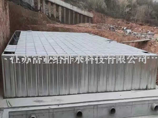 SWSX双弧肋超刚度大模块抗浮泵站