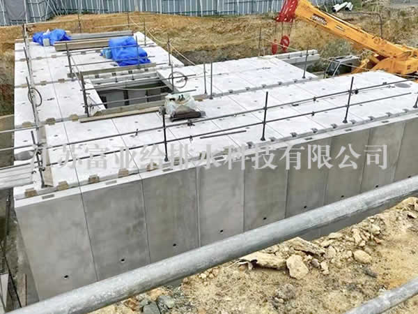 装配式预应力混凝土复合水箱